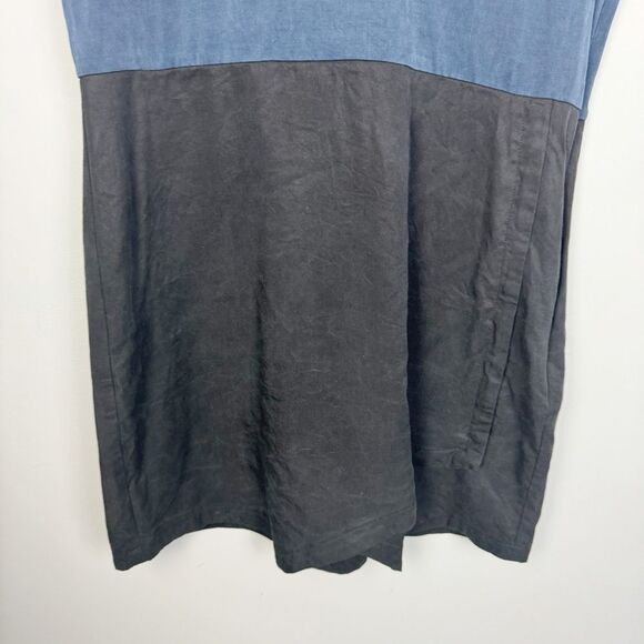 ANTHROPOLOGIE | DOLAN Horizon Navy Blue & Black Colorblock Dress Women’s Size S - Picture 6 of 10